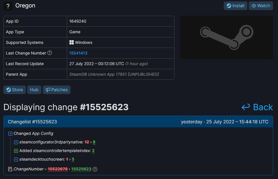 此前SteamDB曾发现了一个代号为“Oregon”的新页面，他们推测这可能是PS5独占游戏《死亡回归》，现在这个页面再次获得更新，显示其支持Steam Deck掌机。  传闻：PC版《死亡回归》将支持Steam Deck  这个疑似《死亡回归》的Steam页面在过去几天进行了一些修改和更新，其中有一个特别引人注目的地方，它提到添加了Steam Deck的控制器配置文件，这意味着游戏将在发行时针对这款掌机进行优化。  传闻：PC版《死亡回归》将支持Steam Deck  当然，索尼目前发布的三款主要PC游戏——《地平线：零之曙光》、《往日已逝》和《战神（2018）》，都经过了Steam Deck验证，所以这应该不会让人感到惊讶。当然，《死亡回归》还没有正式宣布PC版，更多消息还有待索尼官方的公告。